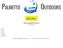 Tablet Screenshot of palmettooutdoor.com